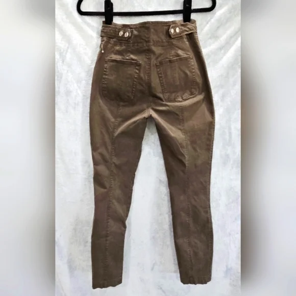 A.L.C Zander On Duty Army Zip Front Pants Sz 2 Retails $360Chrissy Teigen 🚨BOGO